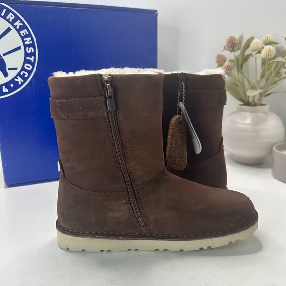 Birkenstock Westford Side Zip Boots Espresso Narrow Fit 1007051 Women's US 5 NWB - Picture 6 of 9